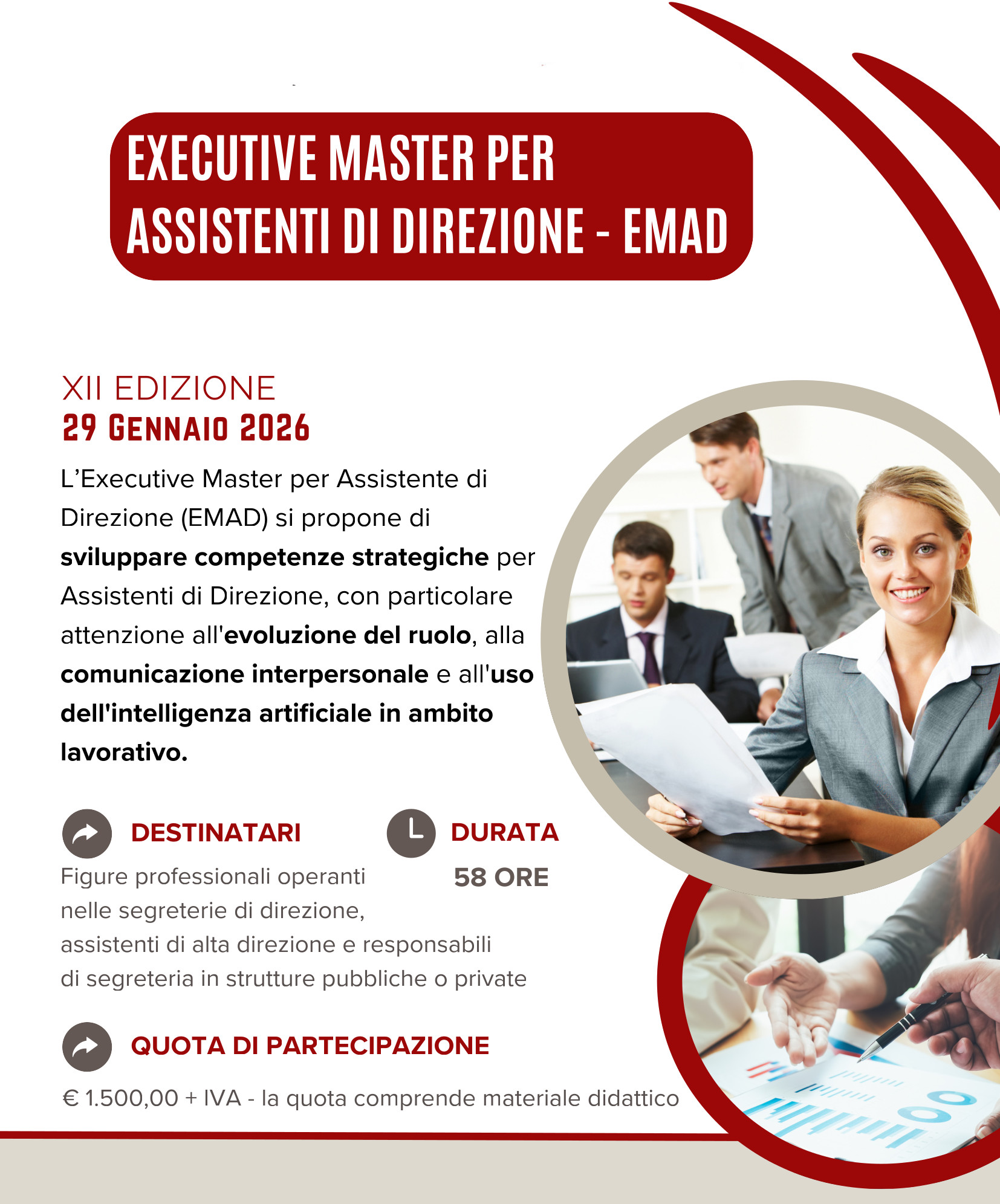 Executive Master EMAD